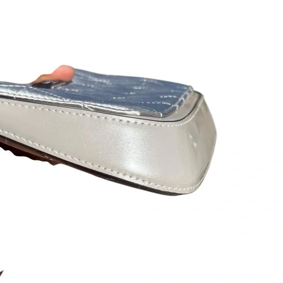 Kate Spade Nwot Sam Icon Quilted Satin Mini Pochette - Picture 10 of 14